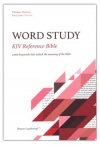  KJV Word Study Reference Bible, Comfort Print, Leathersoft Brown